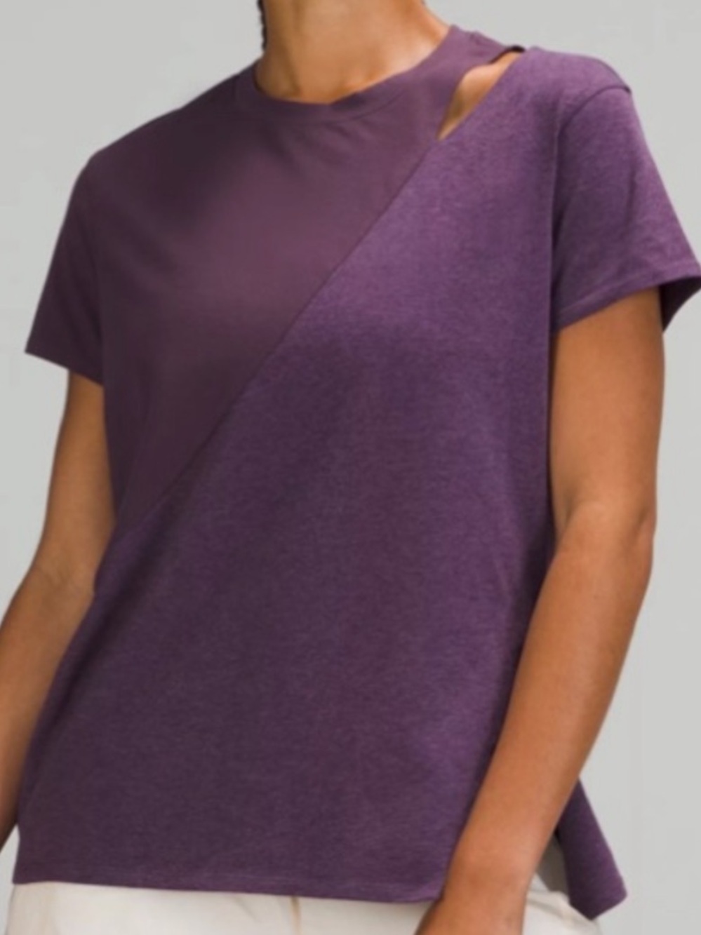 Lululemon LA Relaxed Tee - purple